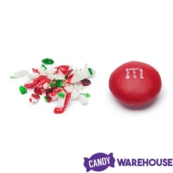 King Leo Crushed Peppermint Candy Cane Bits In Red, Green, And White: 5LB Bag -Candy Promotion Sale king leo crushed peppermint candy cane bits in red green and white 5lb bag candy warehouse 3