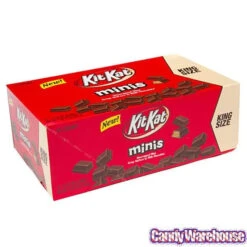Kit Kat Minis King Size Packs: 12-Piece Box 7 Kit Kat Minis King Size Packs: 12-Piece Box -Candy Promotion Sale kit kat minis king size packs 12 piece box candy warehouse 4