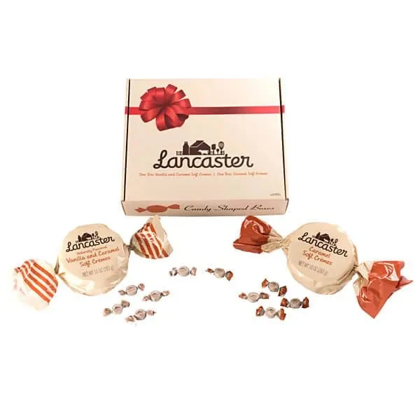 Lancaster Soft Cremes - Caramel And Vanilla - Caramel Candy Packs: 2-Piece Gift Box 3 Lancaster Soft Cremes - Caramel And Vanilla - Caramel Candy Packs: 2-Piece Gift Box - Image 3