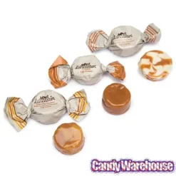 Lancaster Soft Cremes - Caramel, Vanilla, And Butterscotch - Caramel Candy: 2.5LB Gift Tin -Candy Promotion Sale lancaster soft cremes caramel vanilla and butterscotch caramel candy 2 5lb gift tin candy warehouse 7