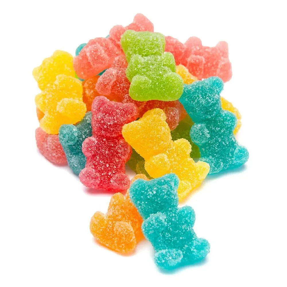 Large Sugared Gummy Bears: 5LB Bag 1 Large Sugared Gummy Bears: 5LB Bag