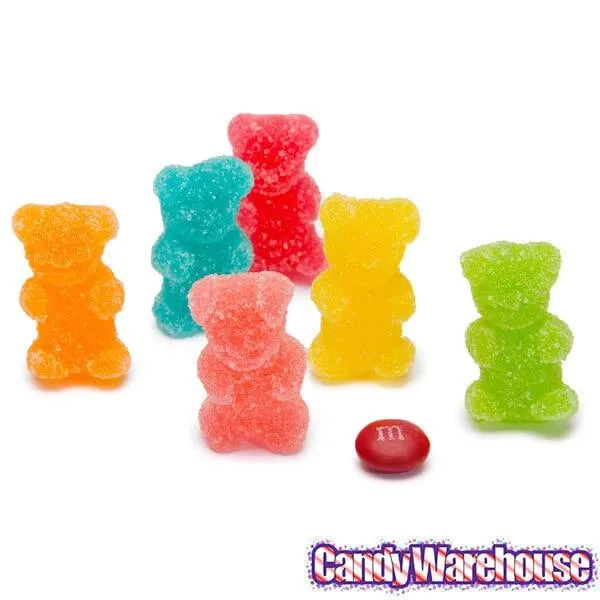 Large Sugared Gummy Bears: 5LB Bag 2 Large Sugared Gummy Bears: 5LB Bag - Image 2