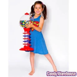 Light And Sound Spiral Gumball Machine Bank With Gumballs -Candy Promotion Sale light and sound spiral gumball machine bank with gumballs candy warehouse 4