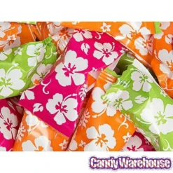 Luau Flower Wrapped Butter Mint Creams: 300-Piece Case -Candy Promotion Sale luau flower wrapped butter mint creams 300 piece case candy warehouse 3 b829e789 73c0 449a bf18 c9681221448d