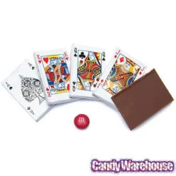 Madelaine Foiled Milk Chocolate Playing Cards Assortment: 2.5LB Box -Candy Promotion Sale madelaine foiled milk chocolate playing cards assortment 2 5lb box candy warehouse 3