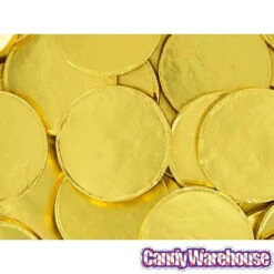 Madelaine Gold Foiled Milk Chocolate Coins - Blank: 5LB Bag 5 Madelaine Gold Foiled Milk Chocolate Coins - Blank: 5LB Bag -Candy Promotion Sale madelaine gold foiled milk chocolate coins blank 5lb bag candy warehouse 3