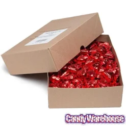 Madelaine Red Foiled Milk Chocolate Hearts: 5LB Box -Candy Promotion Sale madelaine red foiled milk chocolate hearts 5lb box candy warehouse 4