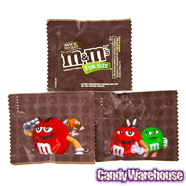 M&M's Candy Fun Size Packs - Milk Chocolate: 5LB Bag 3 M&M's Candy Fun Size Packs - Milk Chocolate: 5LB Bag - Image 3