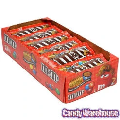 M&M's Candy Packs - Peanut Butter: 24-Piece Box -Candy Promotion Sale mandm s candy packs peanut butter 24 piece box candy warehouse 3