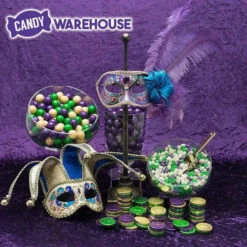 Mardi Gras Chocolate Coins Candy: 60-Piece Bag -Candy Promotion Sale mardi gras chocolate coins candy 60 piece bag candy warehouse 5