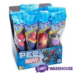 Marvel PEZ Candy Packs: 12-Piece Display -Candy Promotion Sale marvel pez candy packs 12 piece display candy warehouse 3 00bcad71 0de8 4db6 b804 341eb197d28f