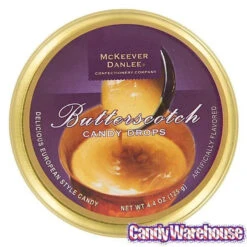 McKeever & Danlee Bon Bons Candy Tins - Butterscotch: 6-Piece Box -Candy Promotion Sale mckeever and danlee bon bons candy tins butterscotch 6 piece box candy warehouse 4
