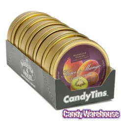 McKeever & Danlee Bon Bons Candy Tins - Mango & Kiwi: 6-Piece Box -Candy Promotion Sale mckeever and danlee bon bons candy tins mango and kiwi 6 piece box candy warehouse 3