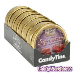 McKeever & Danlee Bon Bons Candy Tins - Sour Cherry: 6-Piece Box -Candy Promotion Sale mckeever and danlee bon bons candy tins sour cherry 6 piece box candy warehouse 3