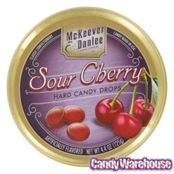 McKeever & Danlee Bon Bons Candy Tins - Sour Cherry: 6-Piece Box -Candy Promotion Sale mckeever and danlee bon bons candy tins sour cherry 6 piece box candy warehouse 4