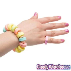 Mega Candy Bracelets 2-Packs: 12-Piece Box -Candy Promotion Sale mega candy bracelets 2 packs 12 piece box candy warehouse 5