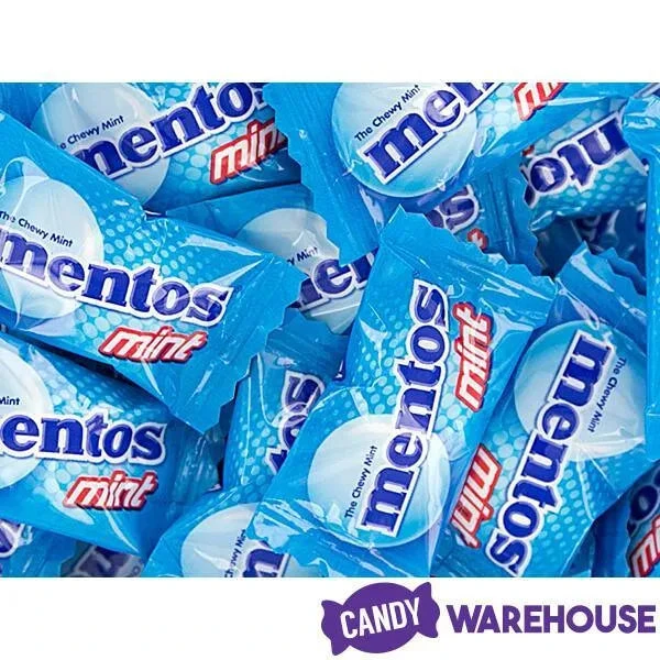 Mentos Mint Candy Single Packs: 385-Piece Bag 2 Mentos Mint Candy Single Packs: 385-Piece Bag - Image 2