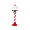 Metal 3-Foot Spiral Gumball Machine With Gumballs