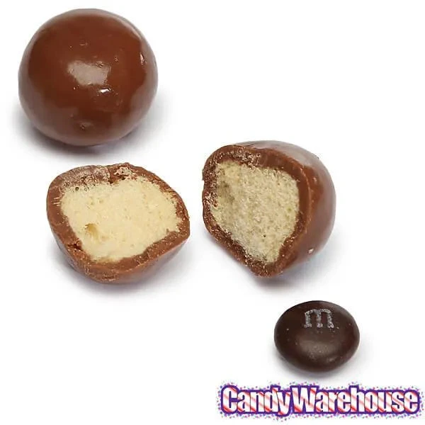 Milk Chocolate Covered Malt Balls: 2LB Bag 2 Milk Chocolate Covered Malt Balls: 2LB Bag - Image 2
