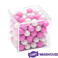 Mini Acrylic Favor Boxes - 5-Ounce Cube With Lid: 12-Piece Set -Candy Promotion Sale mini acrylic favor boxes 5 ounce cube with lid 12 piece set candy warehouse 4