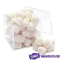 Mini Acrylic Favor Boxes - 5-Ounce Cube With Lid: 12-Piece Set -Candy Promotion Sale mini acrylic favor boxes 5 ounce cube with lid 12 piece set candy warehouse 5