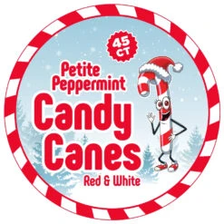 Mini Candy Canes - Red And White: 45-Piece Jar -Candy Promotion Sale mini candy canes red and white 45 piece jar candy warehouse 9