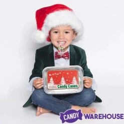 Mini Candy Canes - Red, Green, And White: 100-Piece Tub 11 Mini Candy Canes - Red, Green, And White: 100-Piece Tub -Candy Promotion Sale mini candy canes red green and white 100 piece tub candy warehouse 4