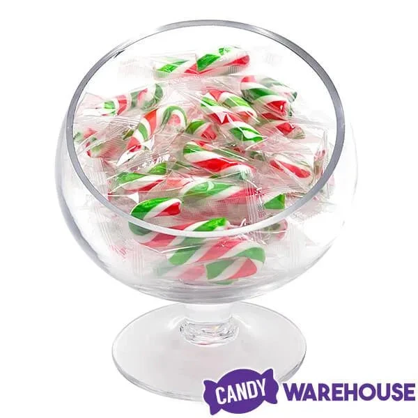 Mini Candy Canes - Red, Green, And White: 45-Piece Jar 6 Mini Candy Canes - Red, Green, And White: 45-Piece Jar - Image 6