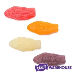 Mini Swedish Fish Candy - Tropical: 3.75LB Box -Candy Promotion Sale mini swedish fish candy tropical 3 75lb box candy warehouse 3