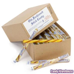 Old Fashioned Hard Candy Sticks - Butterscotch: 80-Piece Box -Candy Promotion Sale old fashioned hard candy sticks butterscotch 80 piece box candy warehouse 4 ddcc8d64 0571 407d 9d54 6b5535e1cb5d
