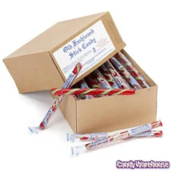 Old Fashioned Hard Candy Sticks - Strawberry: 80-Piece Box -Candy Promotion Sale old fashioned hard candy sticks strawberry 80 piece box candy warehouse 4 356745f8 3edd 4778 b332 a9fbfacd852c