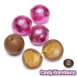 Palmer Foiled Caramel Filled Chocolate Candy Balls - Hot Pink: 5LB Bag -Candy Promotion Sale palmer foiled caramel filled chocolate candy balls hot pink 5lb bag candy warehouse 3 1fac5f8f 59c1 43ba b3a7 a2df20868553