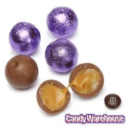 Palmer Foiled Caramel Filled Chocolate Candy Balls - Purple: 5LB Bag -Candy Promotion Sale palmer foiled caramel filled chocolate candy balls purple 5lb bag candy warehouse 3 f8ab42d5 8db5 45ee bbf9 618713e512c2