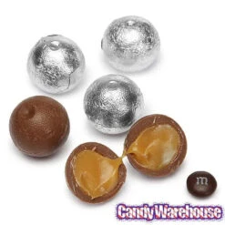Palmer Foiled Caramel Filled Chocolate Candy Balls - Silver: 5LB Bag -Candy Promotion Sale palmer foiled caramel filled chocolate candy balls silver 5lb bag candy warehouse 4 f57716c4 9a9b 4571 9f64 79459a77e090