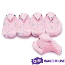 Peeps Marshmallow Chicks Candy - Cotton Candy: 5-Piece Pack -Candy Promotion Sale peeps marshmallow chicks candy cotton candy 5 piece pack candy warehouse 3