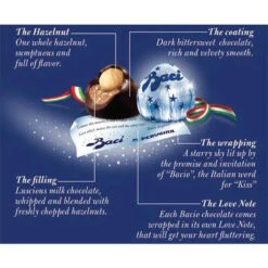 Perugina Baci Chocolates: 28-Piece Gift Box -Candy Promotion Sale perugina baci chocolates 28 piece gift box candy warehouse 5