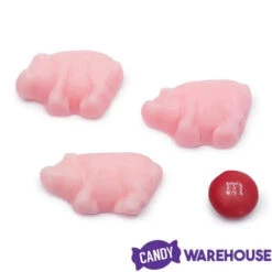 Pink Gummy Piglets: 1KG Bag -Candy Promotion Sale pink gummy piglets 1kg bag candy warehouse 4