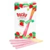 Pocky - Giant Strawberry Cream Covered Biscuit Sticks Packs: 15-Piece Box