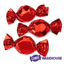 Primrose Metallic Foiled Hard Candy Buttons - Red: 5LB Bag -Candy Promotion Sale primrose metallic foiled hard candy buttons red 5lb bag candy warehouse 3