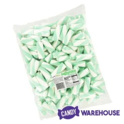 Puffy Poles Jumbo Marshmallow Twists - Teal: 1KG Bag -Candy Promotion Sale puffy poles jumbo marshmallow twists teal 1kg bag candy warehouse 3