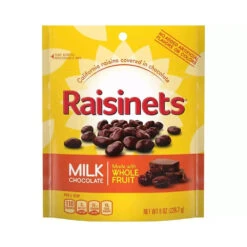 Raisinets Milk Chocolate Raisins Candy: 8-Ounce Bag -Candy Promotion Sale raisinets milk chocolate raisins candy 8 ounce bag candy warehouse 5 c3d150a8 1e05 4d00 874a b060f37331b4