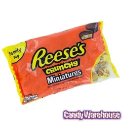 Reese's Crunchy Peanut Butter Cups Miniatures: 18-Ounce Bag 11 Reese's Crunchy Peanut Butter Cups Miniatures: 18-Ounce Bag -Candy Promotion Sale reese s crunchy peanut butter cups miniatures 18 ounce bag candy warehouse 6 0e16eba6 be04 41cd 90e0 6b7c84c86f84