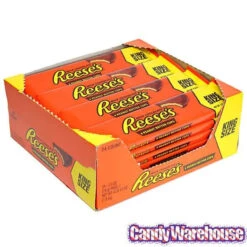 Reese's Peanut Butter Cups Candy King Size Packs: 24-Piece Box -Candy Promotion Sale reese s peanut butter cups candy king size packs 24 piece box candy warehouse 5 de2c3ba2 3d27 464c bdbc 138c48ebde70