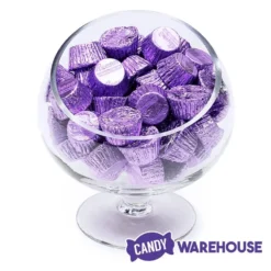 Reese's Peanut Butter Cups Miniatures - Purple: 200-Piece Bag -Candy Promotion Sale reese s peanut butter cups miniatures purple 200 piece bag candy warehouse 4
