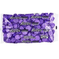 Reese's Peanut Butter Cups Miniatures - Purple: 200-Piece Bag -Candy Promotion Sale reese s peanut butter cups miniatures purple 200 piece bag candy warehouse 5