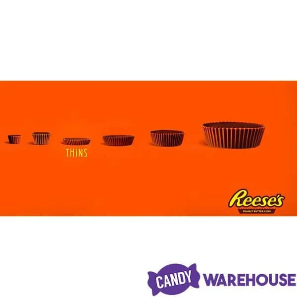 Reese's Thins Dark Chocolate Peanut Butter Cups Candy: 7.37-Ounce Bag 5 Reese's Thins Dark Chocolate Peanut Butter Cups Candy: 7.37-Ounce Bag - Image 5