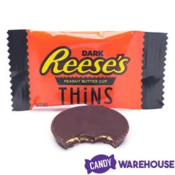 Reese's Thins Dark Chocolate Peanut Butter Cups Candy: 7.37-Ounce Bag 11 Reese's Thins Dark Chocolate Peanut Butter Cups Candy: 7.37-Ounce Bag -Candy Promotion Sale reese s thins dark chocolate peanut butter cups candy 7 37 ounce bag candy warehouse 6