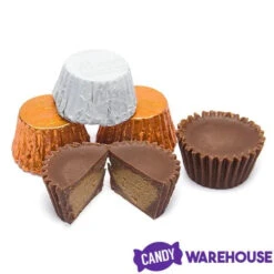 Reeses Peanut Butter Cups Color Combo - Orange And White: 400-Piece Box -Candy Promotion Sale reeses peanut butter cups color combo orange and white 400 piece box candy warehouse 3