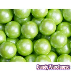 Shimmer Pearl Lime Green 1-Inch Lemon Lime Gumballs: 2LB Bag 6 Shimmer Pearl Lime Green 1-Inch Lemon Lime Gumballs: 2LB Bag -Candy Promotion Sale shimmer pearl lime green 1 inch lemon lime gumballs 2lb bag candy warehouse 3