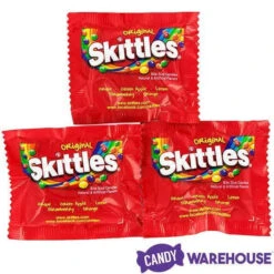 Skittles Candy Fun Size Packs: 22LB Case -Candy Promotion Sale skittles candy fun size packs 22lb case candy warehouse 5